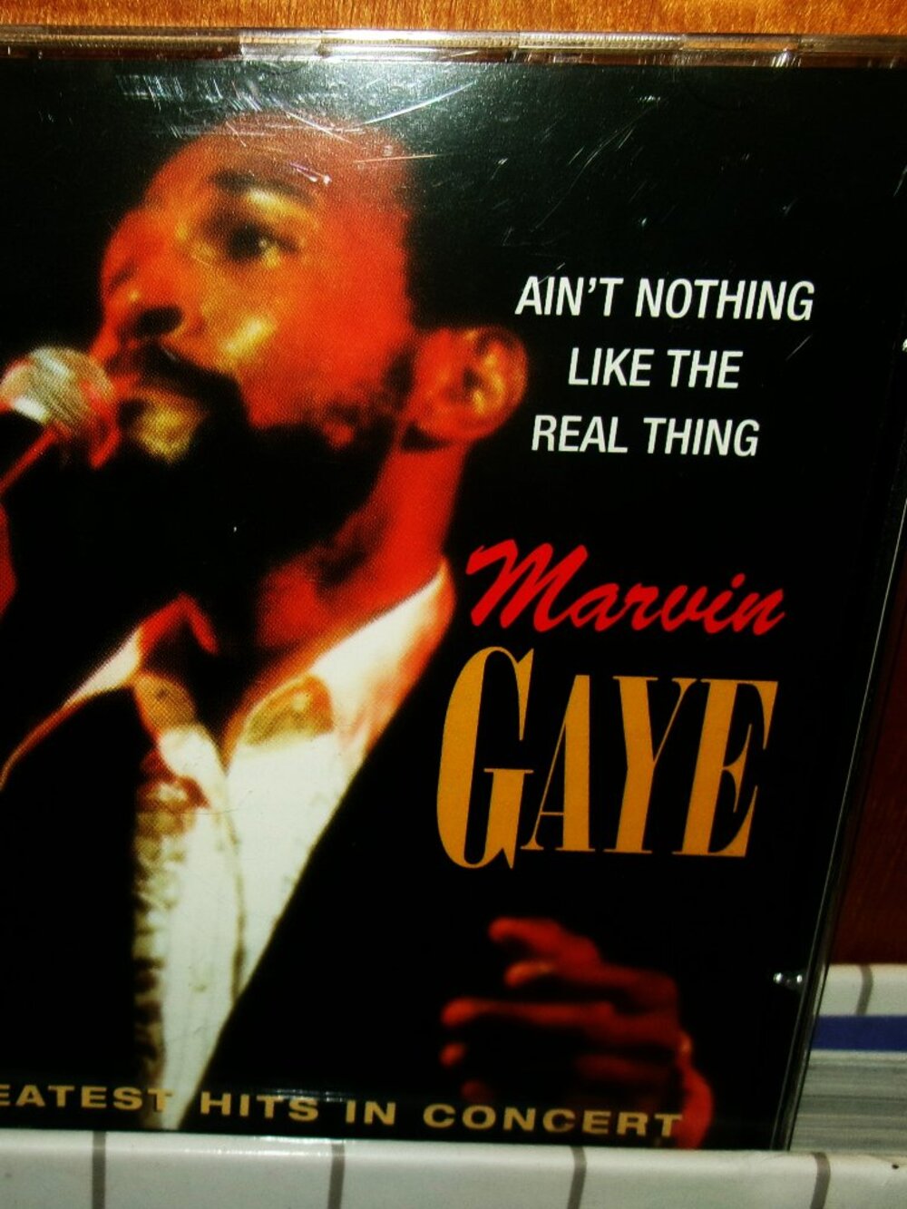 marvin gaye the greatest hits live in concert 1996 uk cd - r&b soul motown